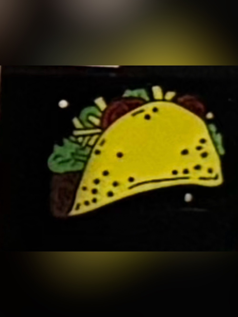 New Fun foodie Taco Brooch Pin